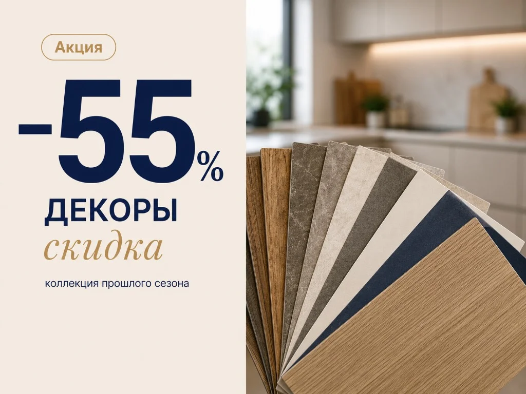 Декоры прошлого сезона −55%