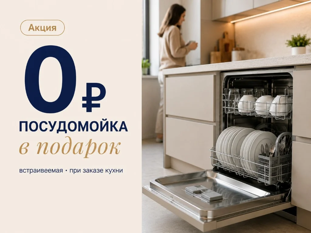 Встраиваемая посудомойка — 0 ₽